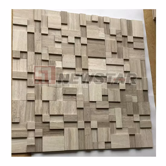 Azulejo de mosaico de pedra de mistura de vidro com design colorido Fctory