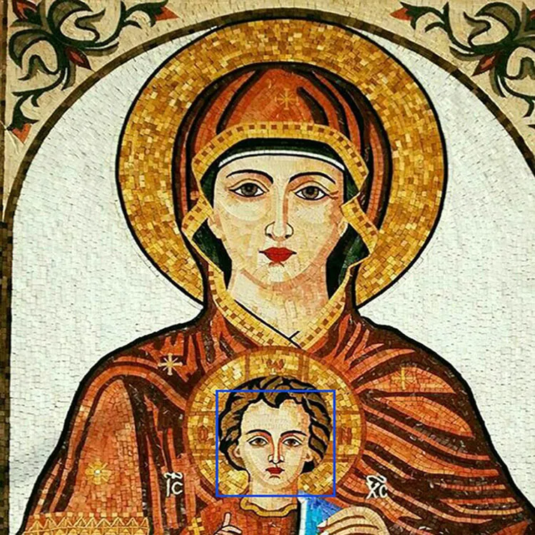 Mosaico Mural Arte Do Templo Mosaico